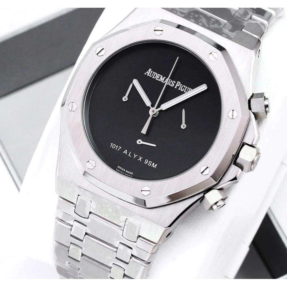 AP Royal Oak Quartz Steel / Multiple Colors - image