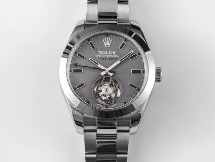 RLX Label Noir Tourbillon / Grey Steel - image