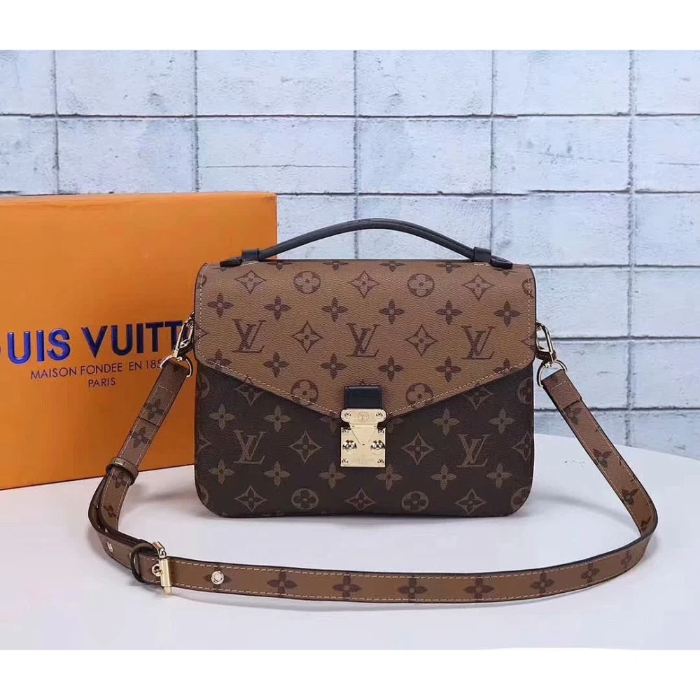 LV / Pochette Metis / Reverse Monogram Brown - image