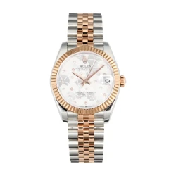 RLX Datejust 31 / White Roman Rose