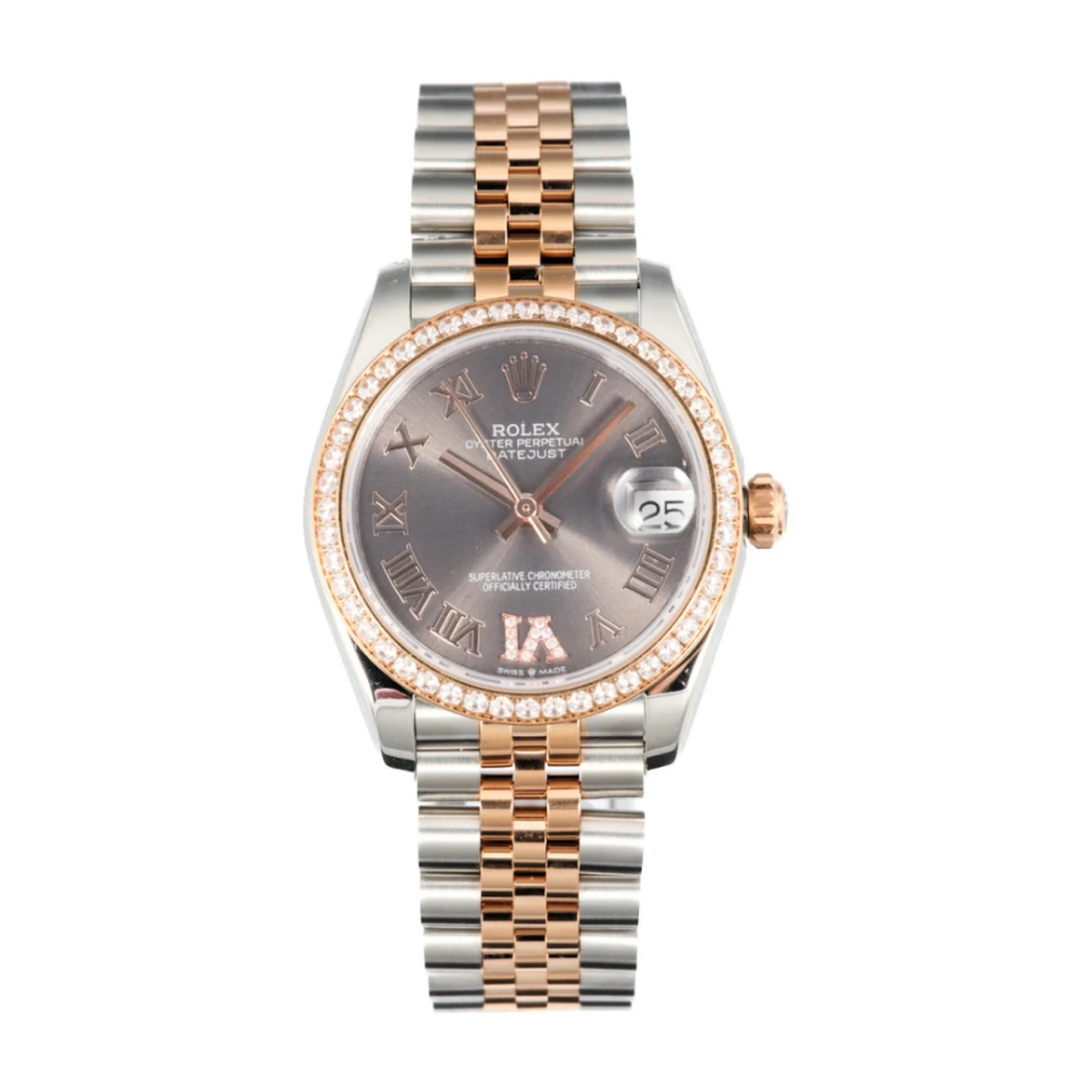 RLX Datejust 31 / Brown Roman Rose - image