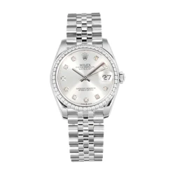 RLX Datejust 31 / White Steel Markers
