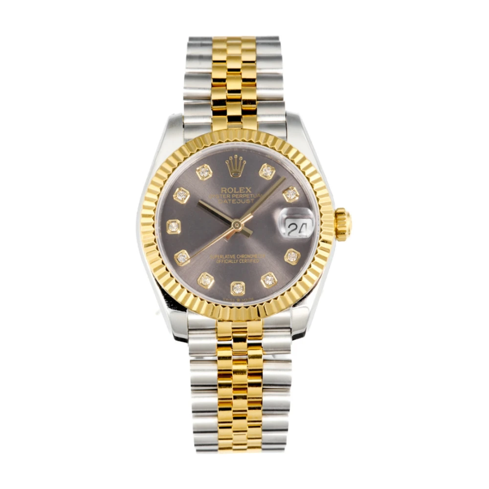 RLX Datejust 31 / Dark Dial Gold — реплика - image
