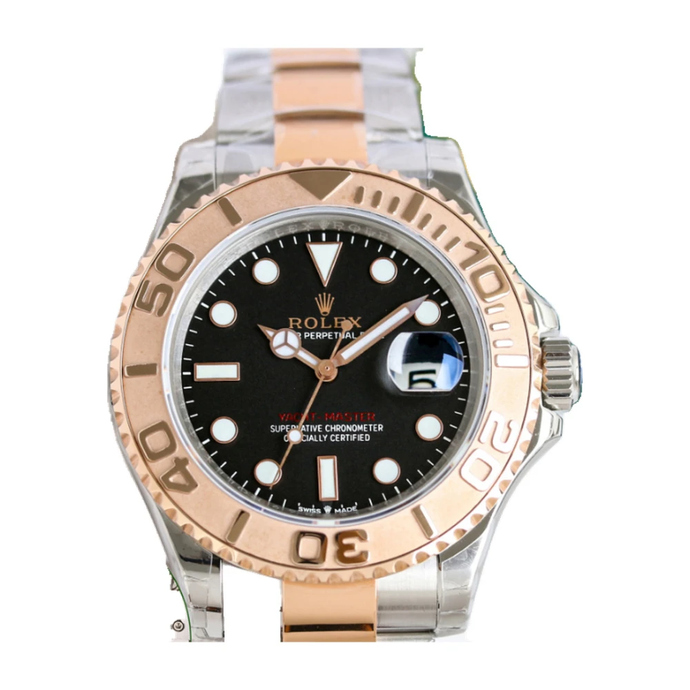 RLX Yacht-Master 40 / Black Rose Two Tone — реплика - image