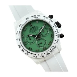 RLX Daytona Ceramic / RXF White Strap