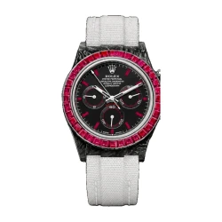 RLX Daytona / 6G Red Bezel White Strap