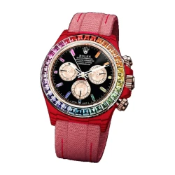 RLX Daytona / 6G Rainbow Red Strap