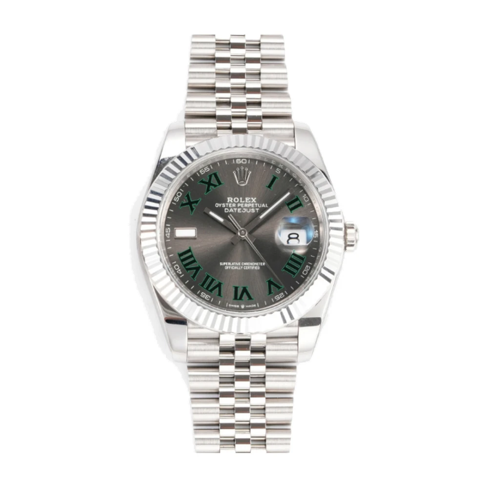 RLX Datejust 41 / WD Wimbledon Steel - image