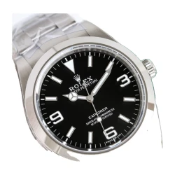 RLX Explorer 39 / C+ Black Steel