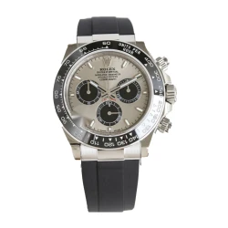 RLX Daytona / VS Silver Black Strap