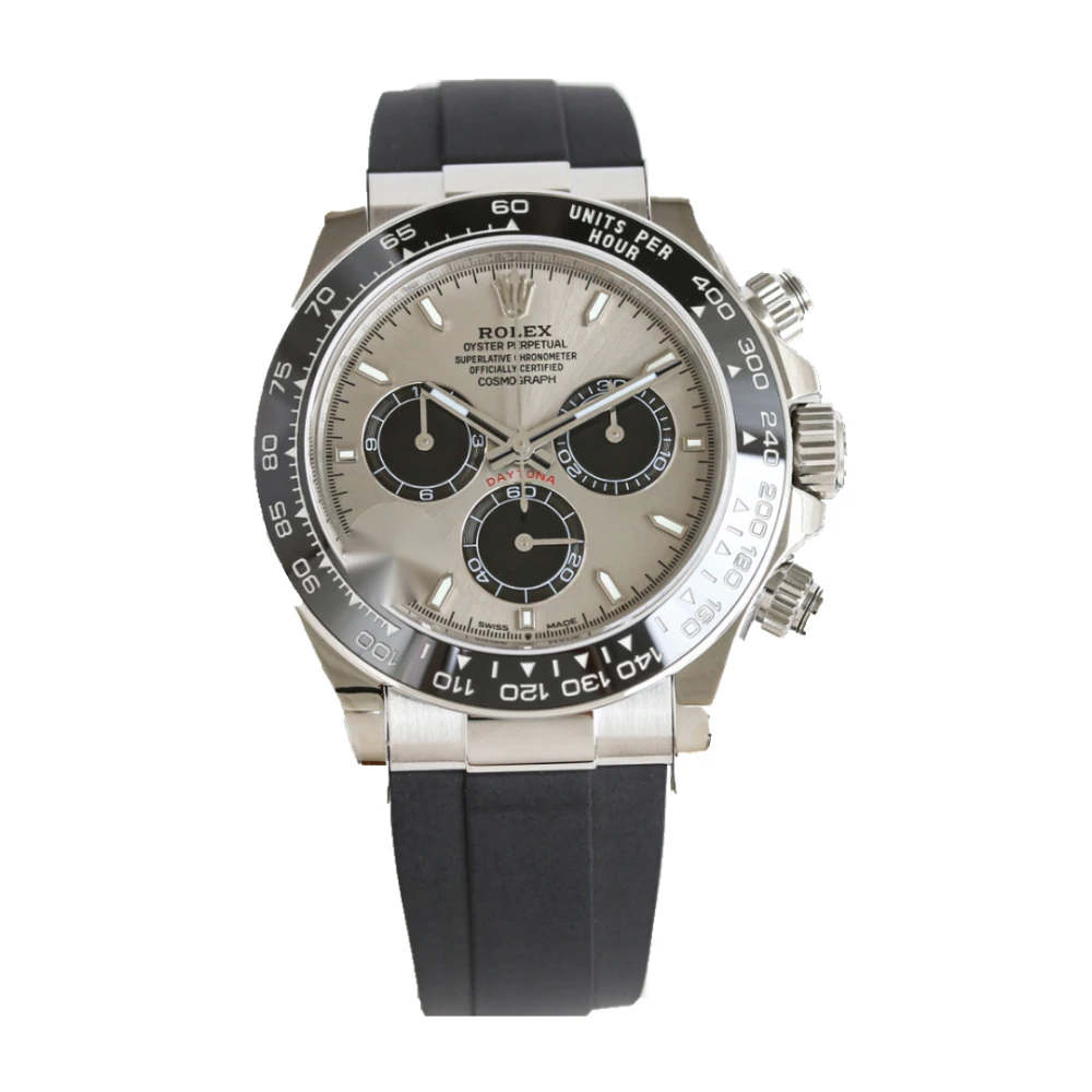 RLX Daytona / VS Silver Black Strap - image