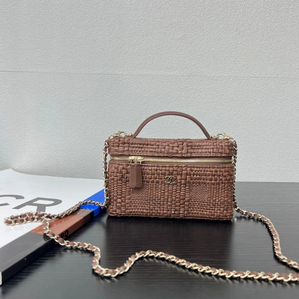 CHA Raffia Vanity Case / Color Selection - image