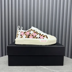 Amiri Stars Court Low / Brown & Pink & Black & Blue & Green & Red