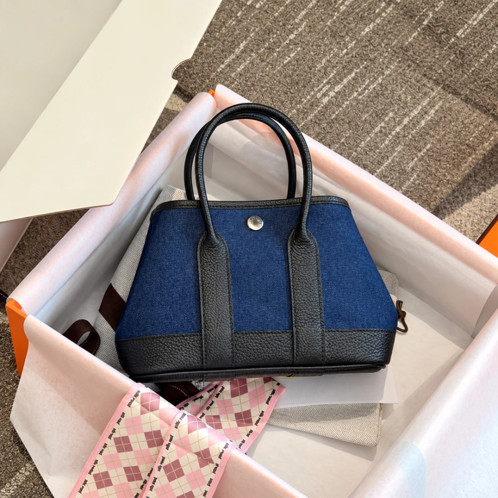 Hrms / Garden Party Mini 23 Denim / Indigo Black - image