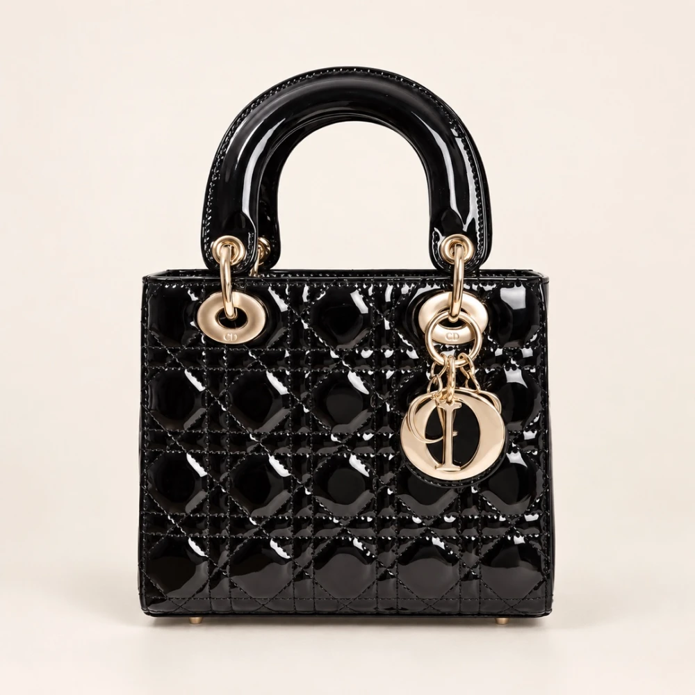 CD / Lady Dior Patent Small / Multicolor - image