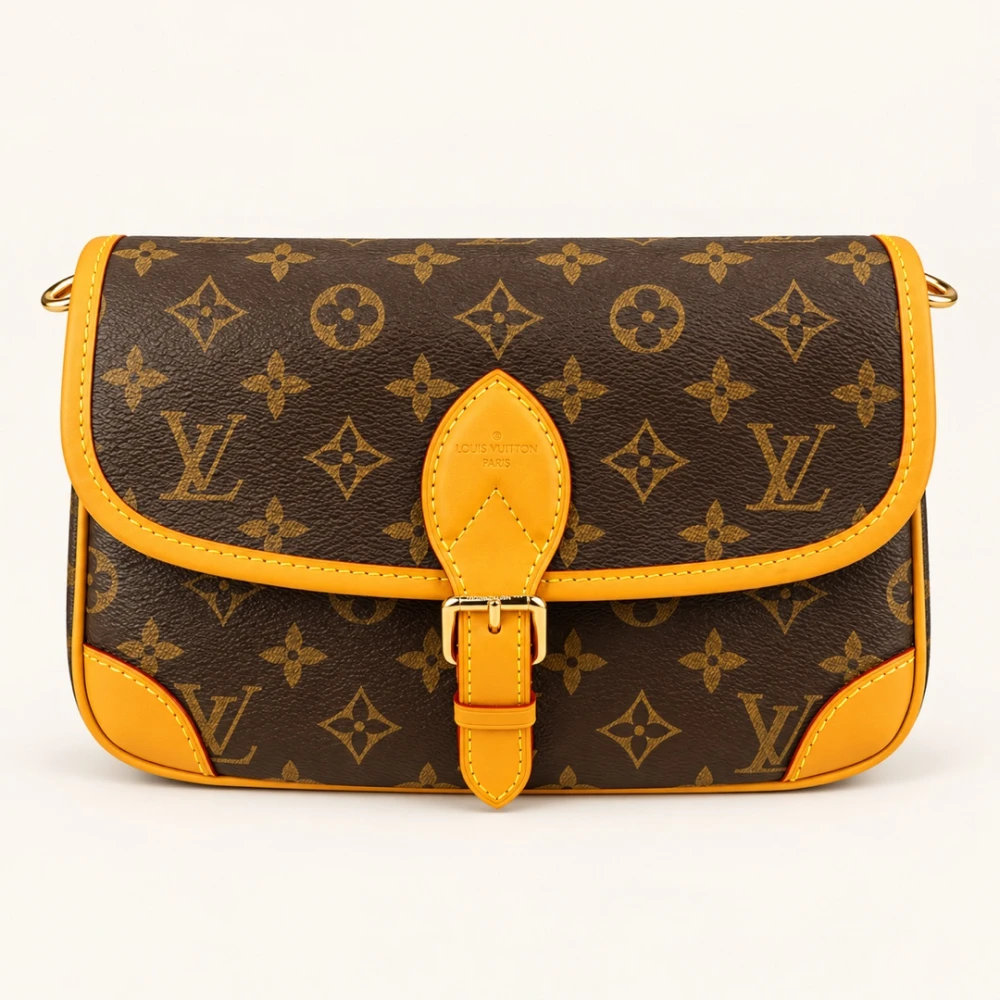 LV / Buckle Shoulder Bag / Monogram Brown - image