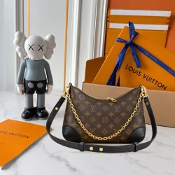 LV / Boulogne / Monogram Brown and Black