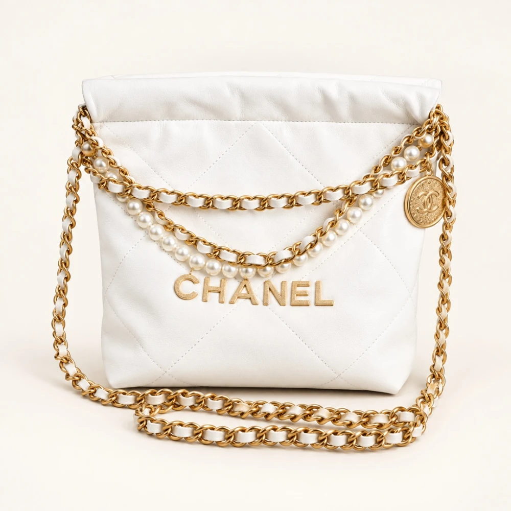 CC / Pearl Chain Pouch / Multicolor - image