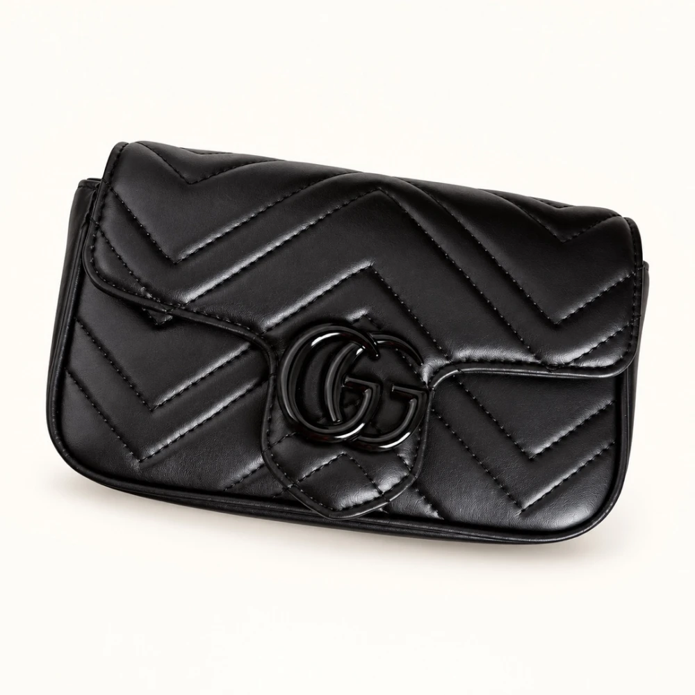 GG / Marmont Mini Tonal / Black - image