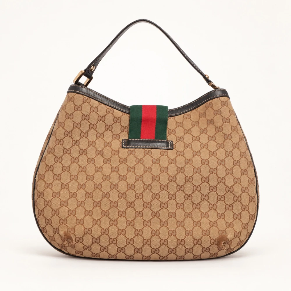 GG / Web Hobo / Beige Brown - image