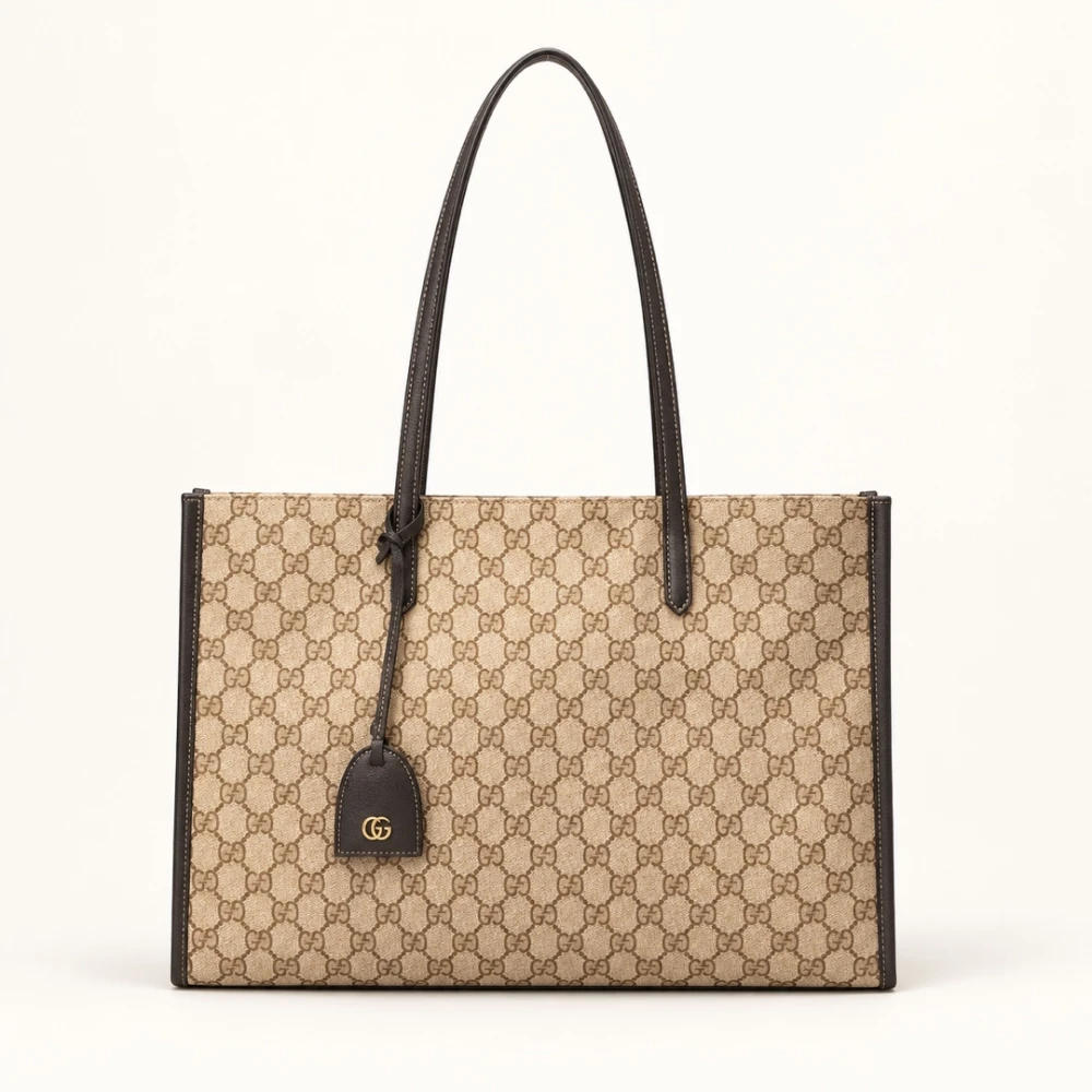 GG / Canvas Tote / Beige Brown - image