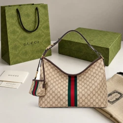 GG / Web Shopper Large / Beige Brown