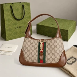 GG / Web Crossbody Medium / Beige Brown
