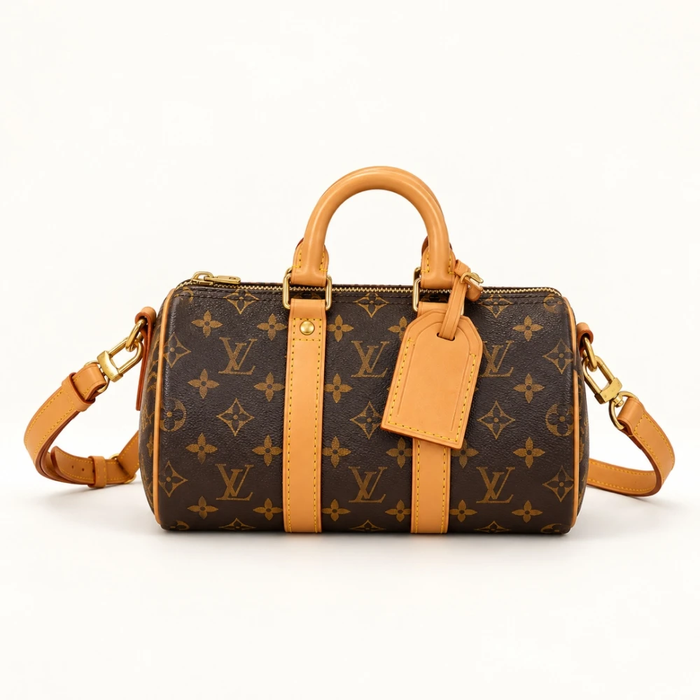 LV / Keepall Bandouliere Small Canvas / Monogram Brown - image