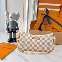 LV / Pocketed Liv / Damier Azur