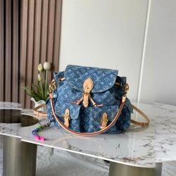 LV / Montsouris Cargo Denim / Blue Denim