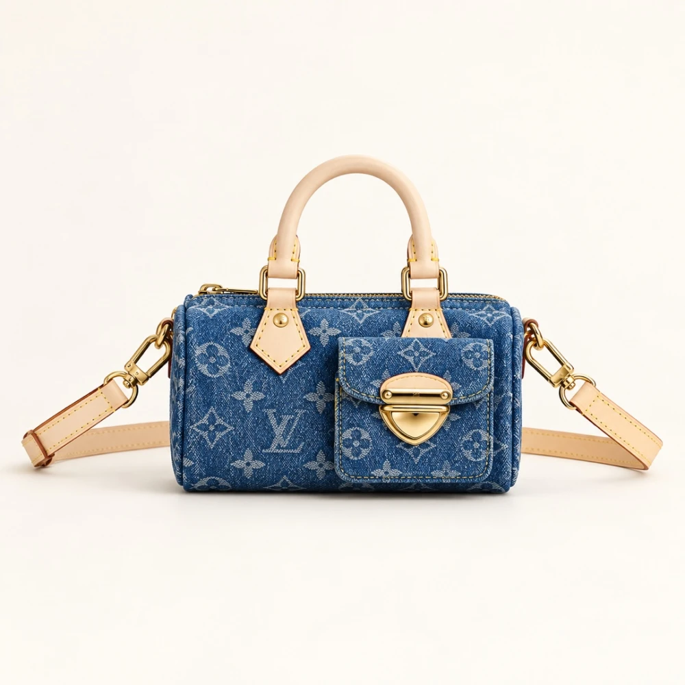 LV / Nano Speedy Denim / Multicolor - image
