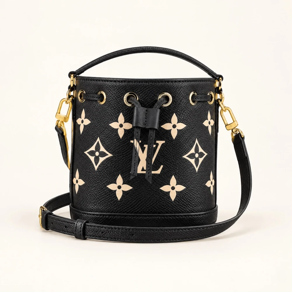 LV / Nano Noe Empreinte / Black and Cream Monogram - image