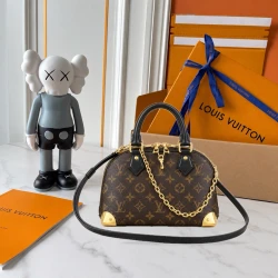 LV / Alma Trunk BB / Monogram Brown and Black Trim