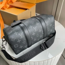 LV / City Keepall Eclipse / Black Monogram