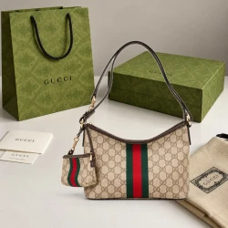 GG / Hobo Medium / Beige Brown