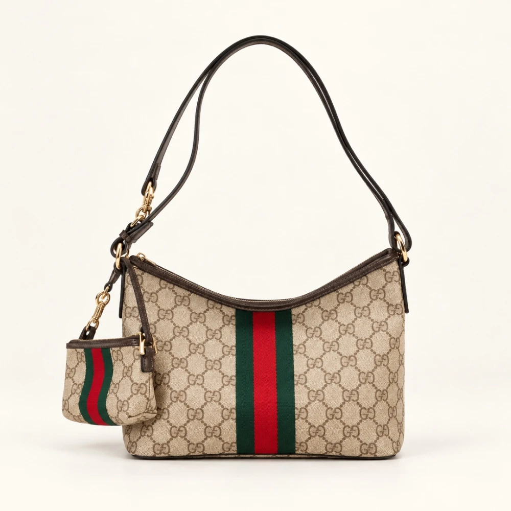 GG / Hobo Medium / Beige Brown - image