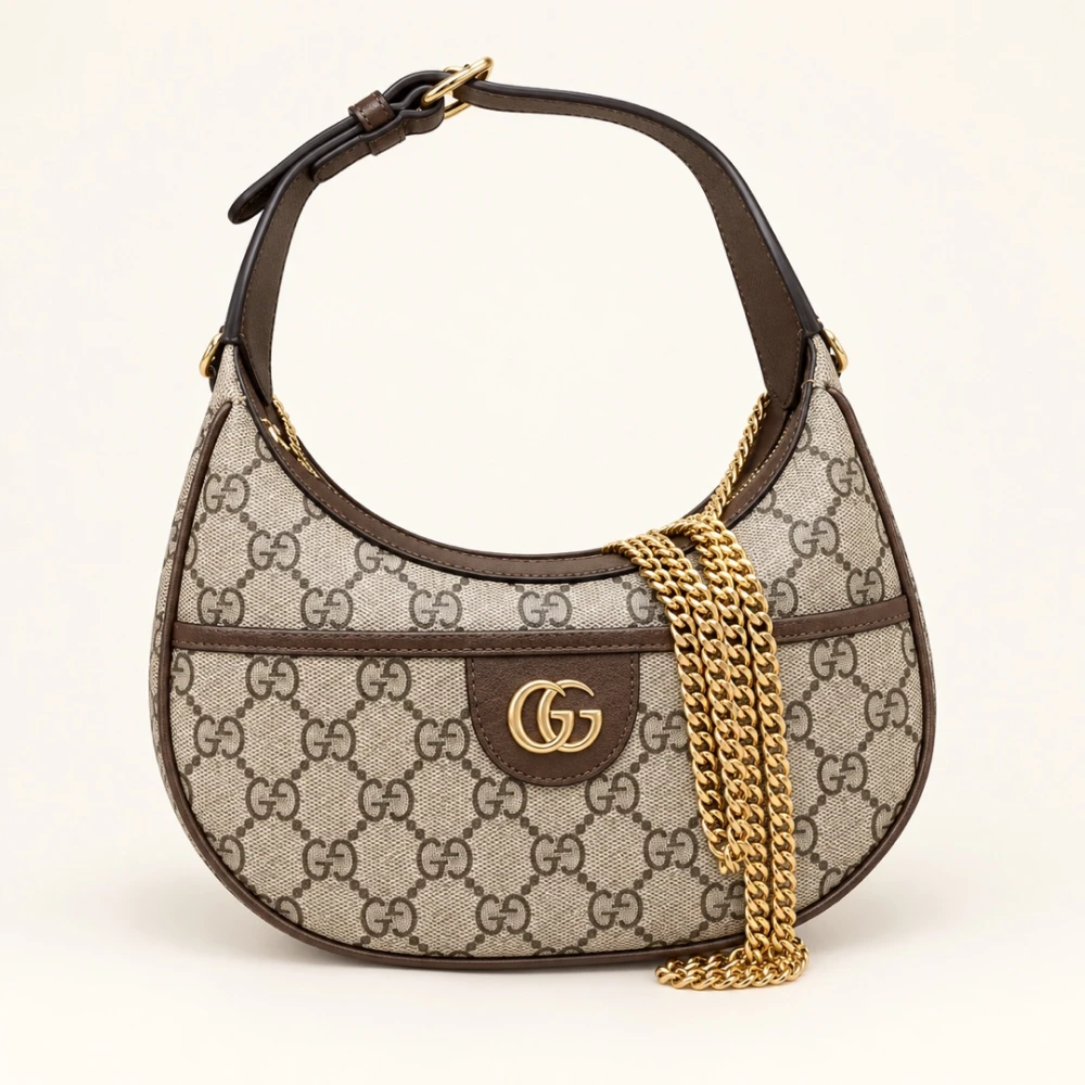 GG / Ophidia Half Moon / Beige Brown - image
