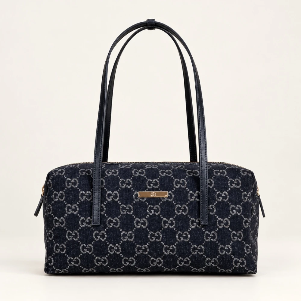 GG / Madison Shoulder / Black Denim - image
