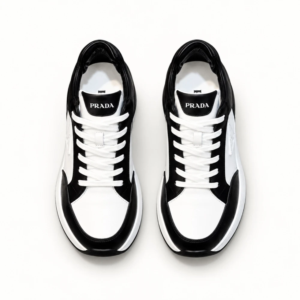 Prd / Leather Panel Sneaker / Multicolor - image