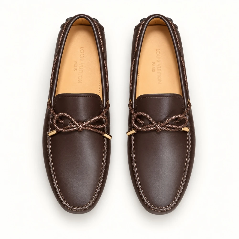 LV / Bow Driving Loafer / Multicolor - image