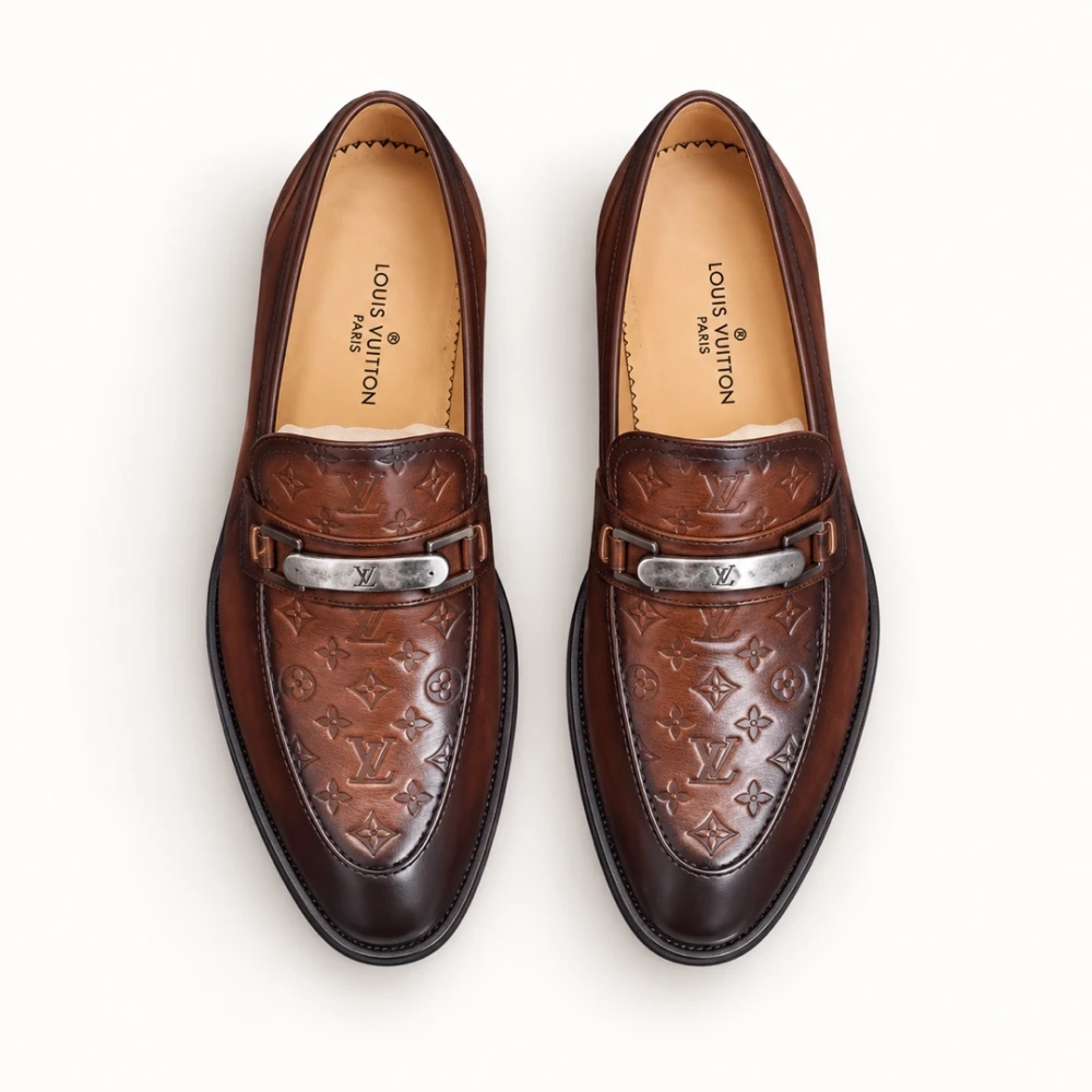 LV / Strap Driving Loafer / Multicolor - image