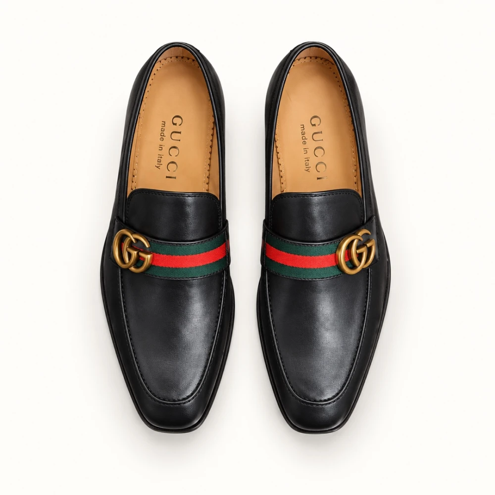 GG / Web Bit Loafer / Black - image