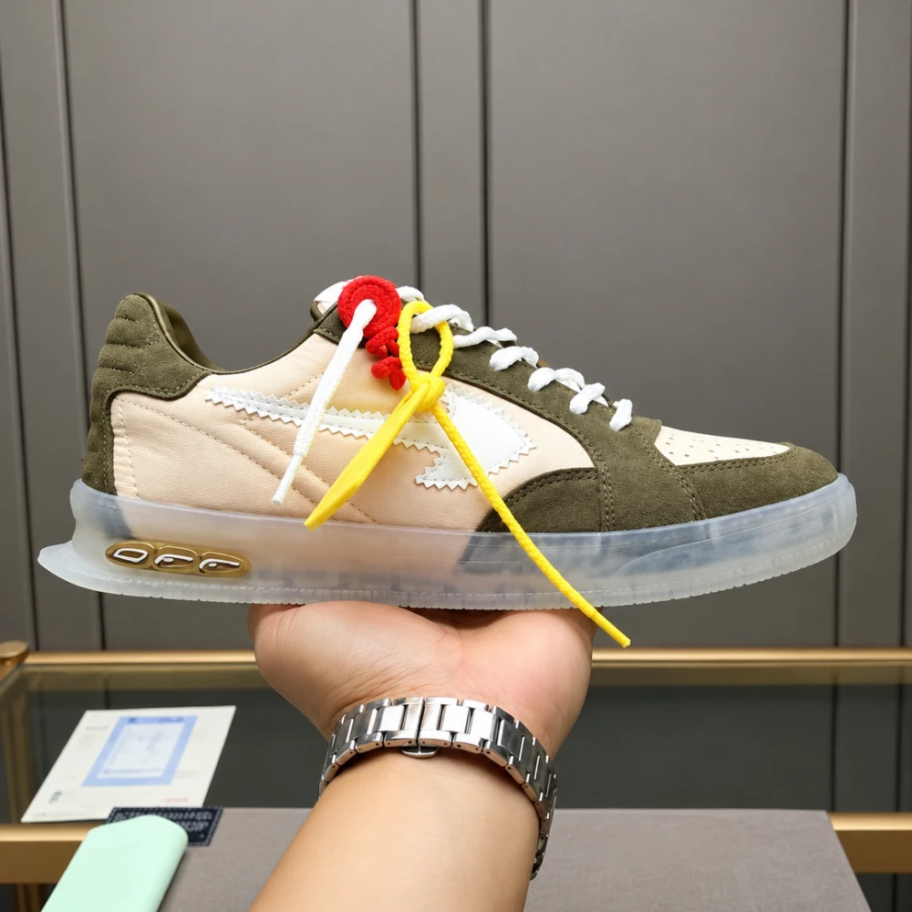 OW / Layered Panel Sneaker / Multicolor - image