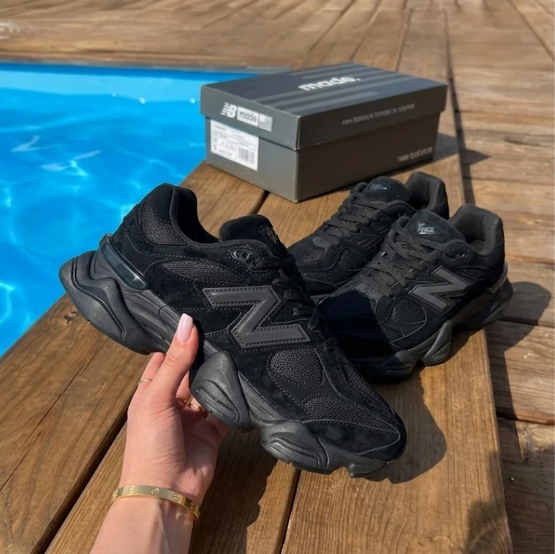 New Balance 9060 "Triple Black" - image
