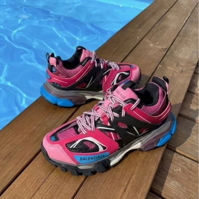 Balenciaga Track "Pink/Black/Blue" - image