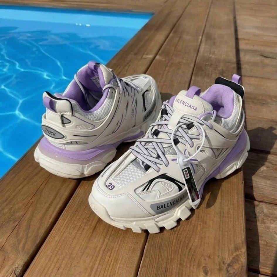 Balenciaga Track – White/Purple - image
