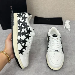 Amiri Stars Low Top "White/Black"