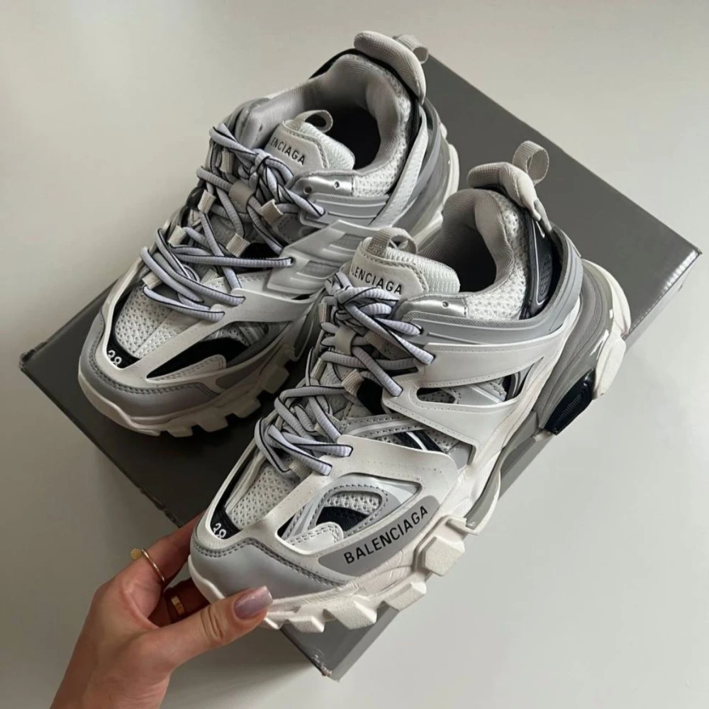 Balenciaga Track Sneaker "White/Grey/Silver" - image