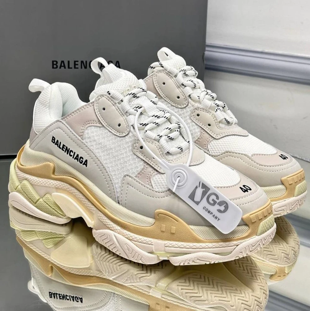 Balenciaga Triple S "White/Vanilla" - image