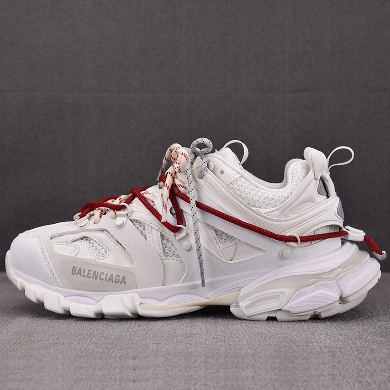 Balenciaga Track Sneaker "White/Red Laces" - image